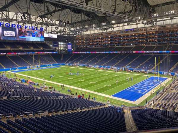 Ford Field, section: 237, row: 3, seat: 10