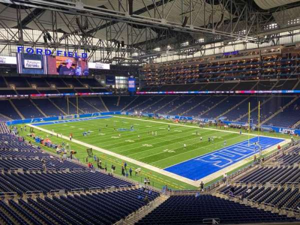 Ford Field, section: 238, row: 4, seat: 5