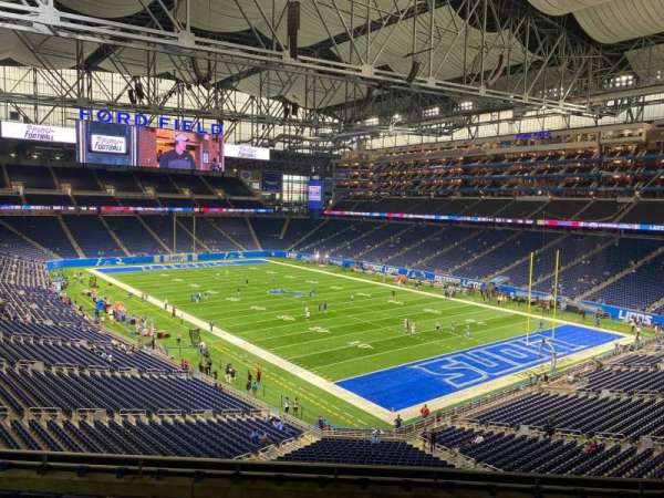 Ford Field, section: 238, row: 8, seat: 16