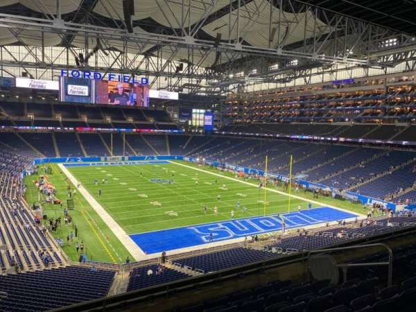 Ford Field, section: 240, row: 7, seat: 7