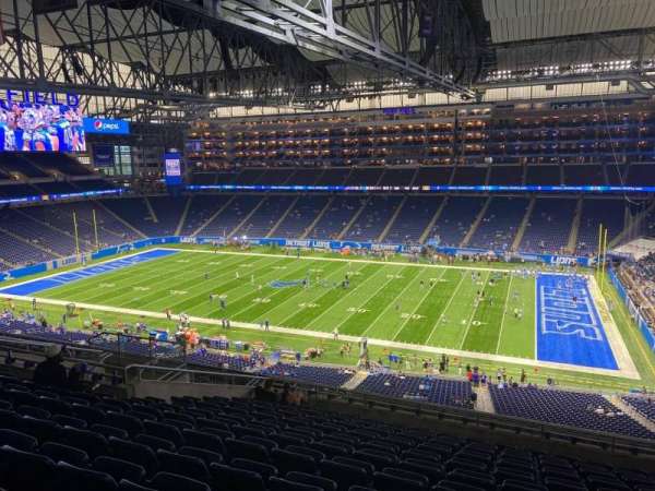 Ford Field, section: 334, row: 12, seat: 20