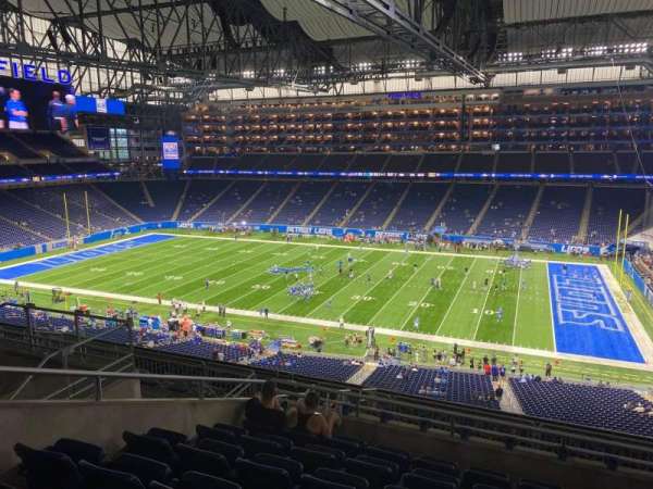 Ford Field, section: 334, row: 7, seat: 15