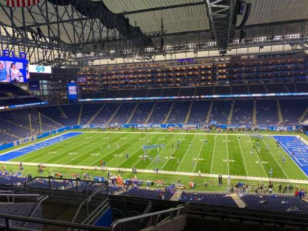 Ford Field, section: 333, row: 8, seat: 11