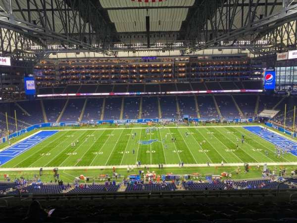 Ford Field, section: 331, row: 12, seat: 14