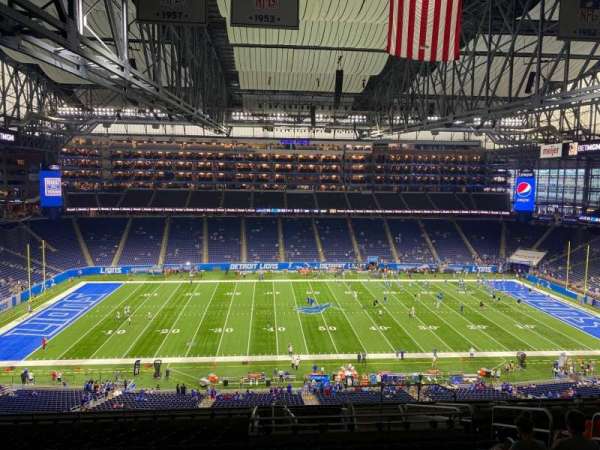 Ford Field, section: 330, row: 15, seat: 19