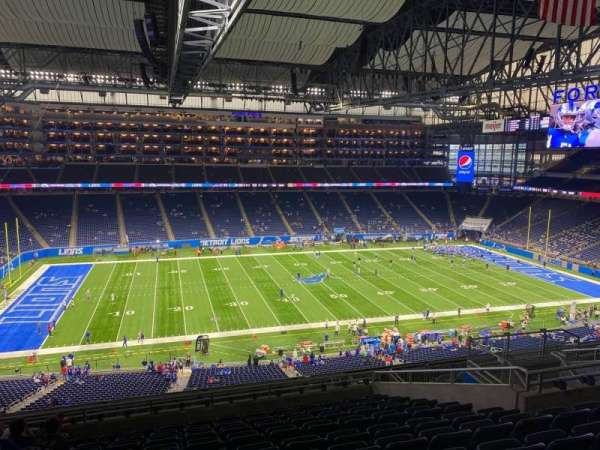 Ford Field, section: 329, row: 11, seat: 10