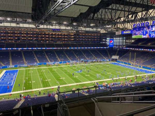 Ford Field, section: 328, row: 7, seat: 21