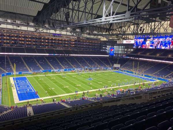 Ford Field, section: 327, row: 11, seat: 3