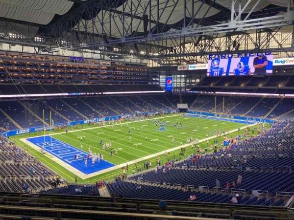 Ford Field, section: 324, row: 4, seat: 21