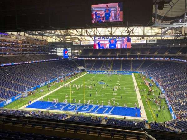Ford Field, section: 319, row: 7, seat: 19