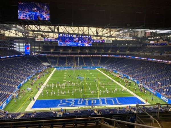 Ford Field, section: 317, row: 7, seat: 17