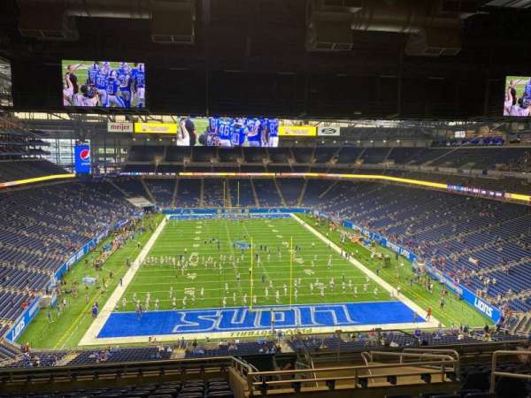 Ford Field, section: 317, row: 12, seat: 19