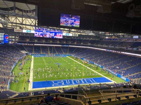 Ford Field, section: 316, row: 10, seat: 16