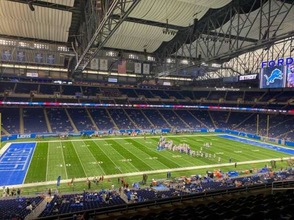 Ford Field, section: 204, row: 10, seat: 2