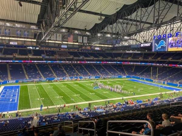 Ford Field, section: 203, row: 12, seat: 15