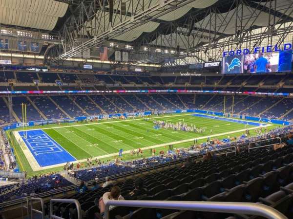 Ford Field, section: 201, row: 13, seat: 8