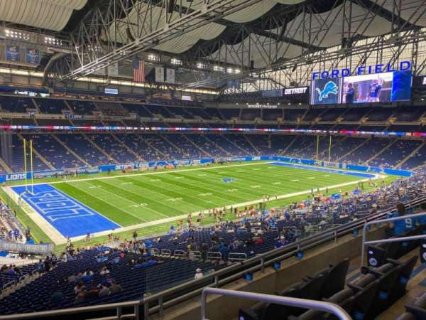 Ford Field, section: 200, row: 5, seat: 19