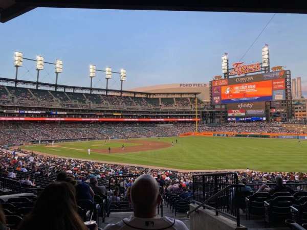 Comerica Park, section: 115, row: 45, seat: 1