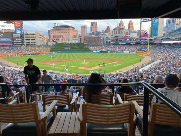 Comerica Park, section: 129, row: H, seat: 1