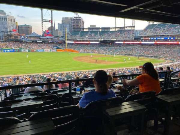 Comerica Park, section: 139b, row: H, seat: 6