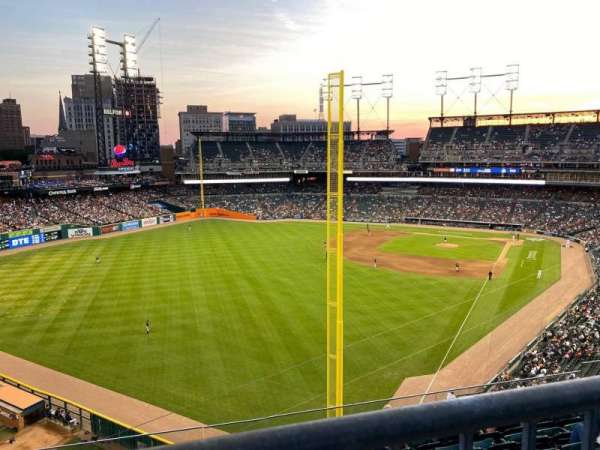 Comerica Park, section: 345, row: 1, seat: 14