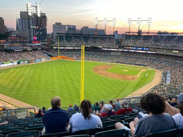 Comerica Park, section: 345, row: 15, seat: 12
