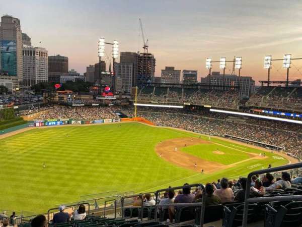 Comerica Park, section: 341, row: 17, seat: 4