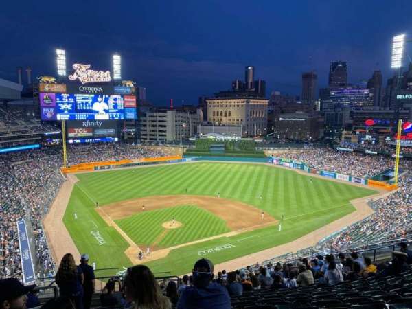 Comerica Park, section: 325, row: 16, seat: 22