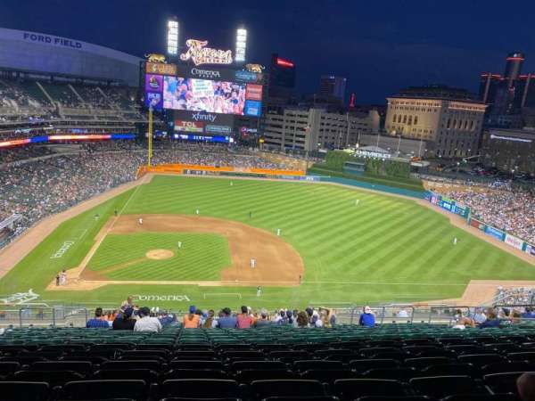 Comerica Park, section: 322, row: 19, seat: 15