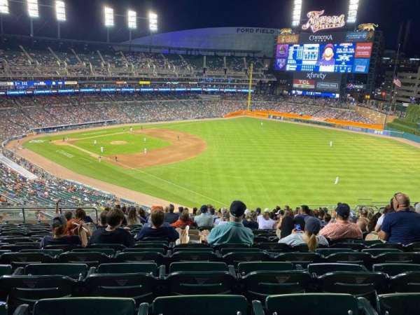 Comerica Park, section: 213, row: 18, seat: 12