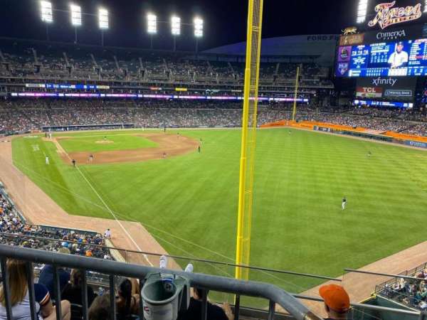 Comerica Park, section: 211, row: D