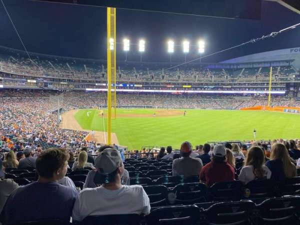 Comerica Park, section: 107, row: 47, seat: 12