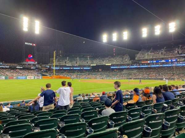 Comerica Park, section: 140, row: 18, seat: 10