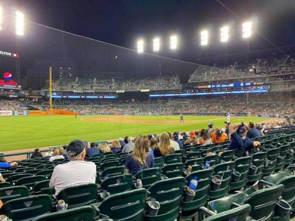 Comerica Park, section: 139, row: 16, seat: 19