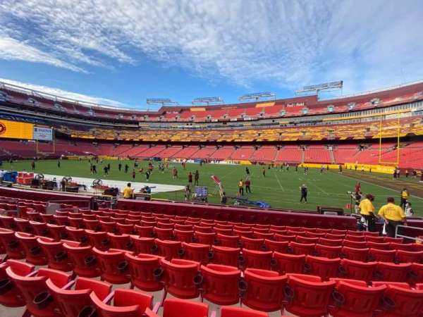Northwest Stadium, section: 140, row: 9, seat: 10