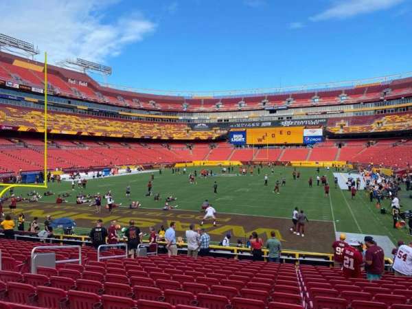 Northwest Stadium, section: 109, row: 16, seat: 12