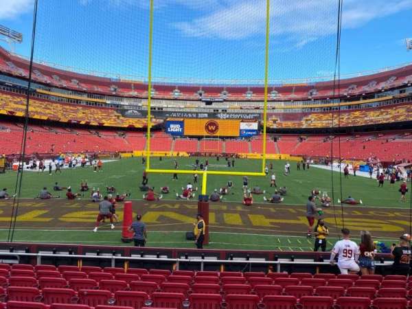 Northwest Stadium, section: 111, row: 10, seat: 10