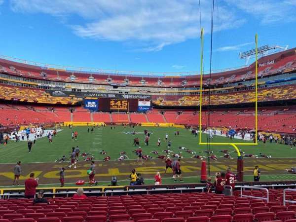 Northwest Stadium, section: 112, row: 15, seat: 11