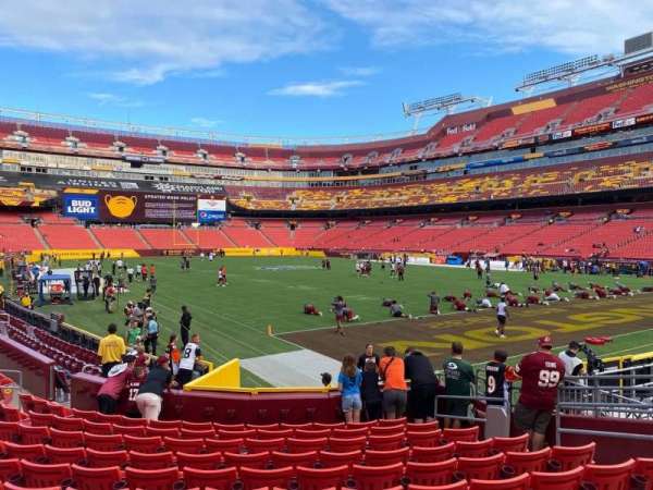Northwest Stadium, section: 114, row: 11, seat: 10