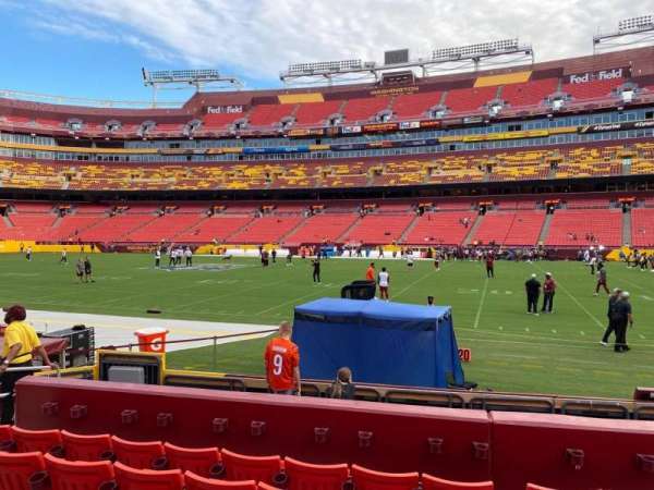 Northwest Stadium, section: 119, row: 6, seat: 11