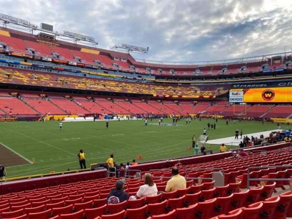 Northwest Stadium, section: 126, row: 15, seat: 11