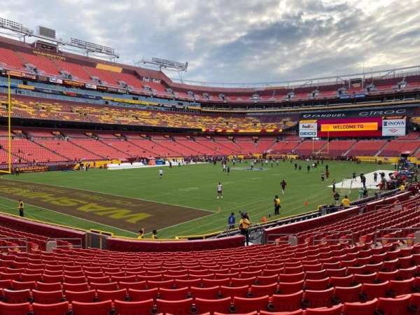 Northwest Stadium, section: 128, row: 18, seat: 7