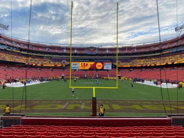Northwest Stadium, section: 132, row: 12, seat: 12