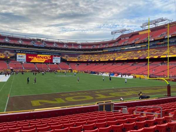 Northwest Stadium, section: 134, row: 12, seat: 11