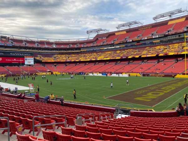 Northwest Stadium, section: 137, row: 17, seat: 7