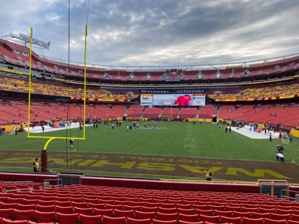 Northwest Stadium, section: 130, row: 16, seat: 10