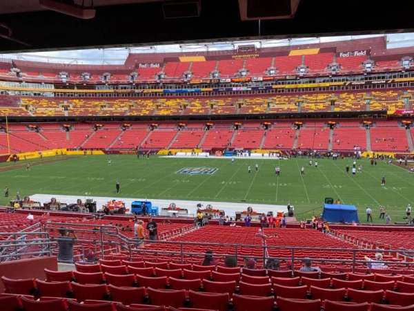 Northwest Stadium, section: 220, row: 9, seat: 12