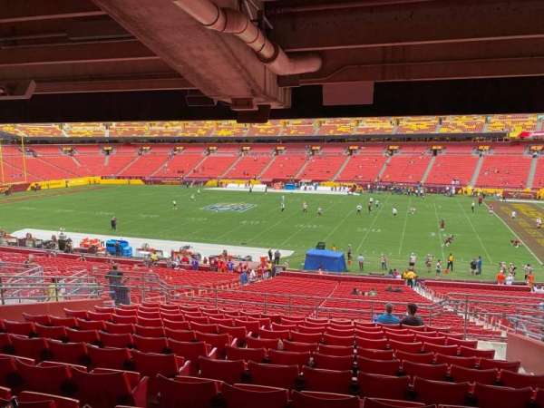 Northwest Stadium, section: 219, row: 12, seat: 9