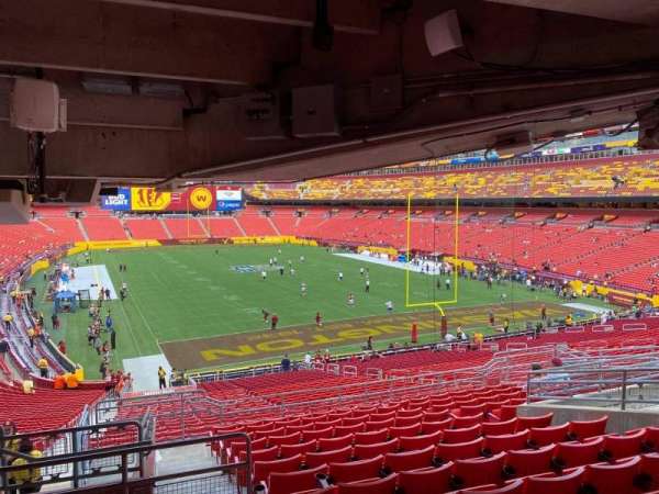 Northwest Stadium, section: 213, row: 13, seat: 20