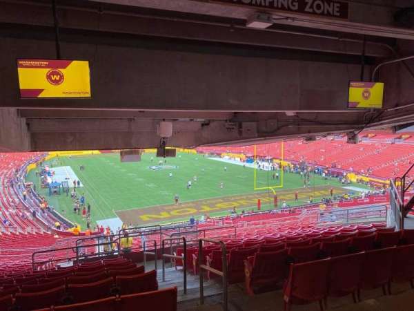 Northwest Stadium, section: 213, row: 18, seat: 27